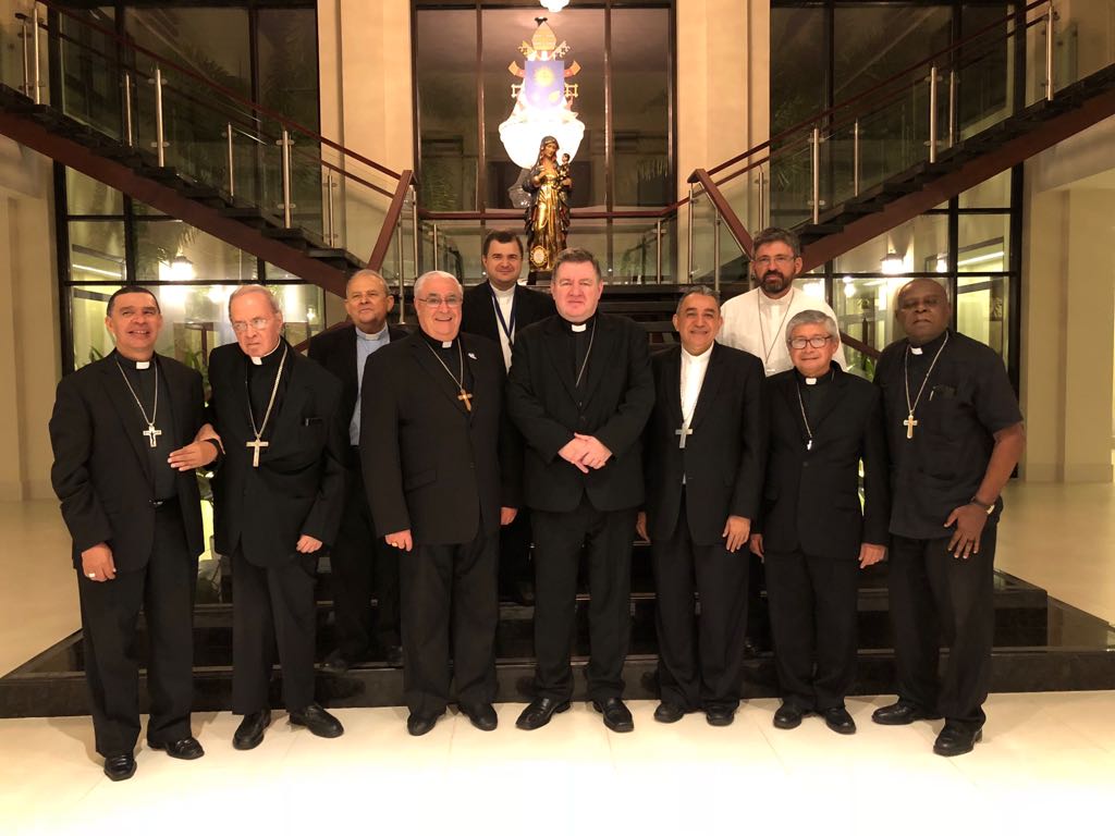 Llegada del Nuncio Apostólico a Panamá