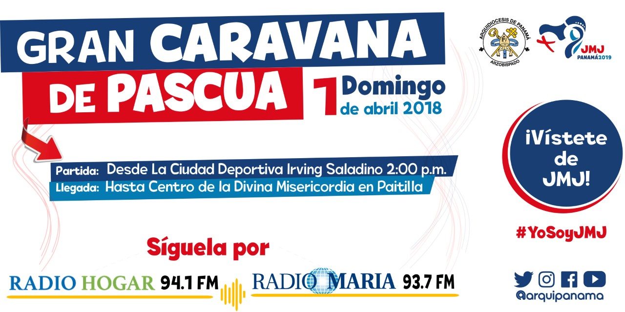 Caravana de Pascua con sabor a JMJ